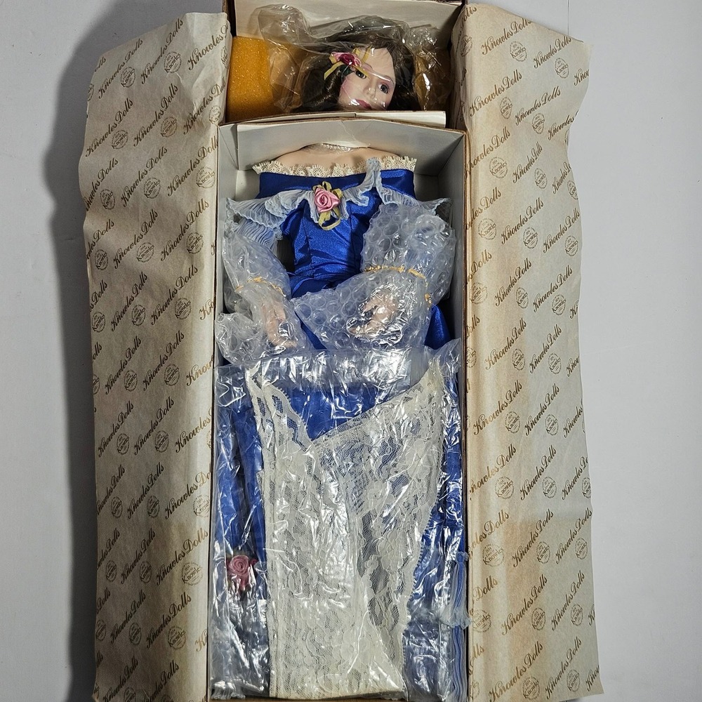 Knowles Grace of the Romantic Lady Porcelain Doll Parade American Fashion NIB